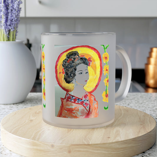 Frosted Glass Mug