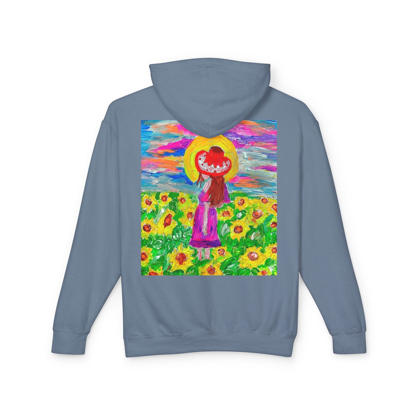 Unisex Lightweight Hooded Sweatshirt