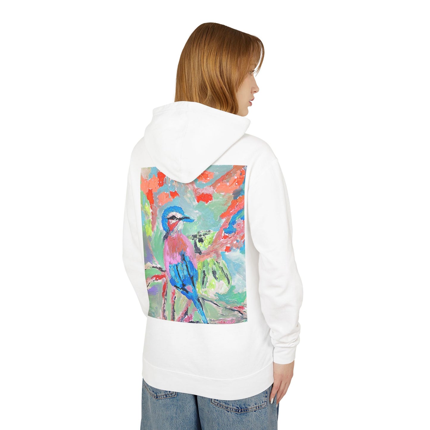 Unisex Lightweight Hooded Sweatshirt