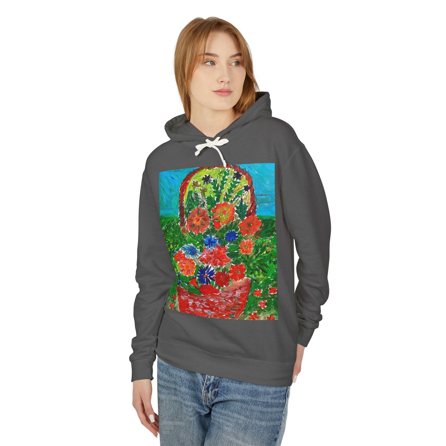 Unisex Lightweight Hooded Sweatshirt