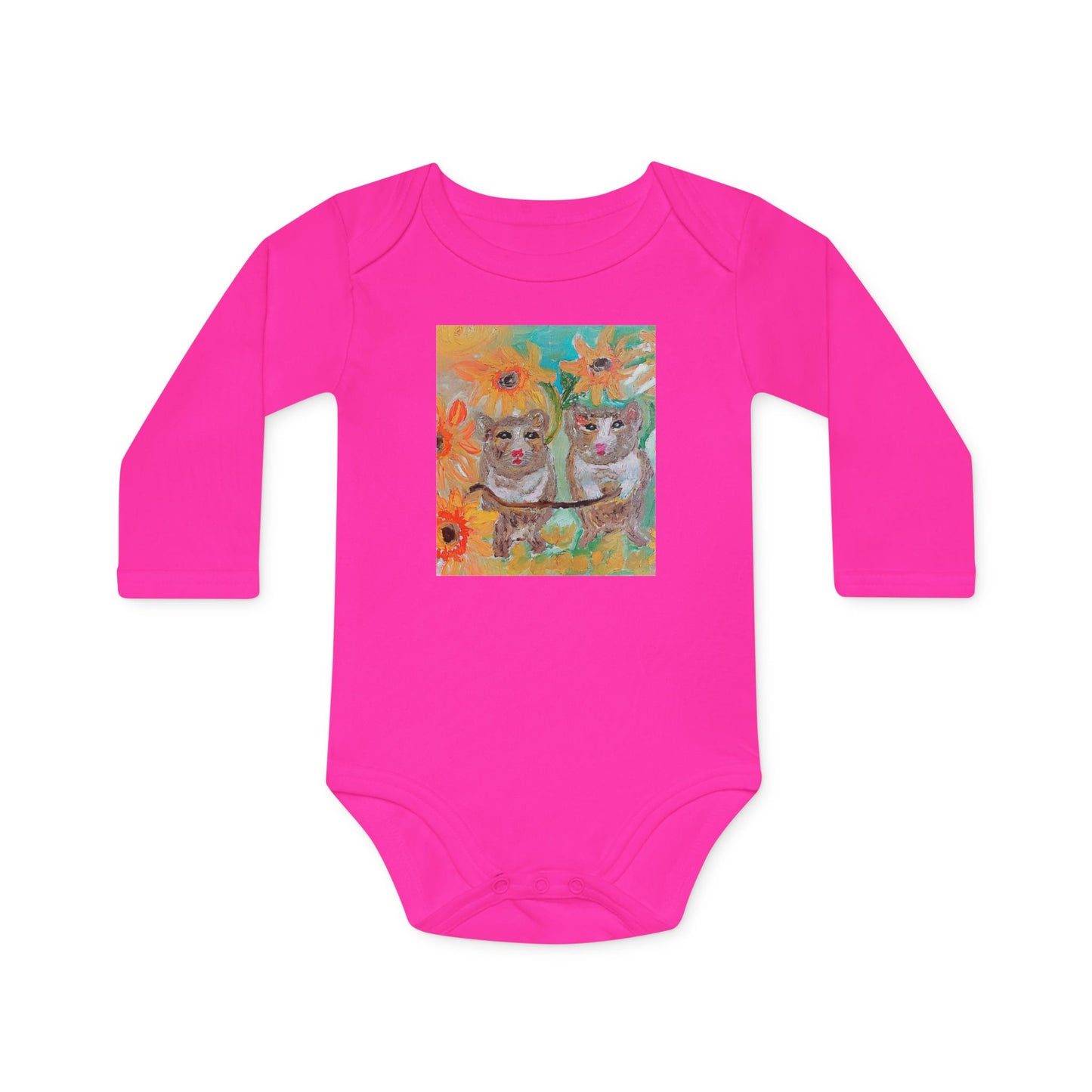 Baby Long-Sleeve Organic Bodysuit