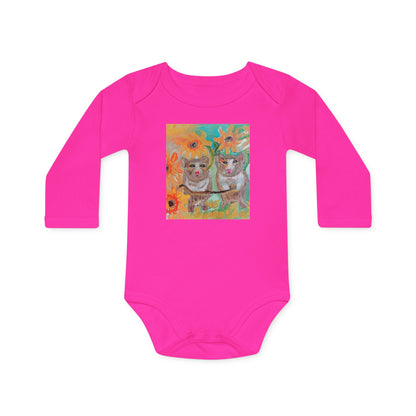 Baby Long-Sleeve Organic Bodysuit