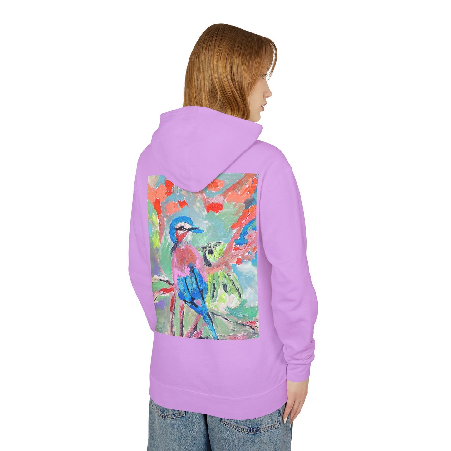 Unisex Lightweight Hooded Sweatshirt