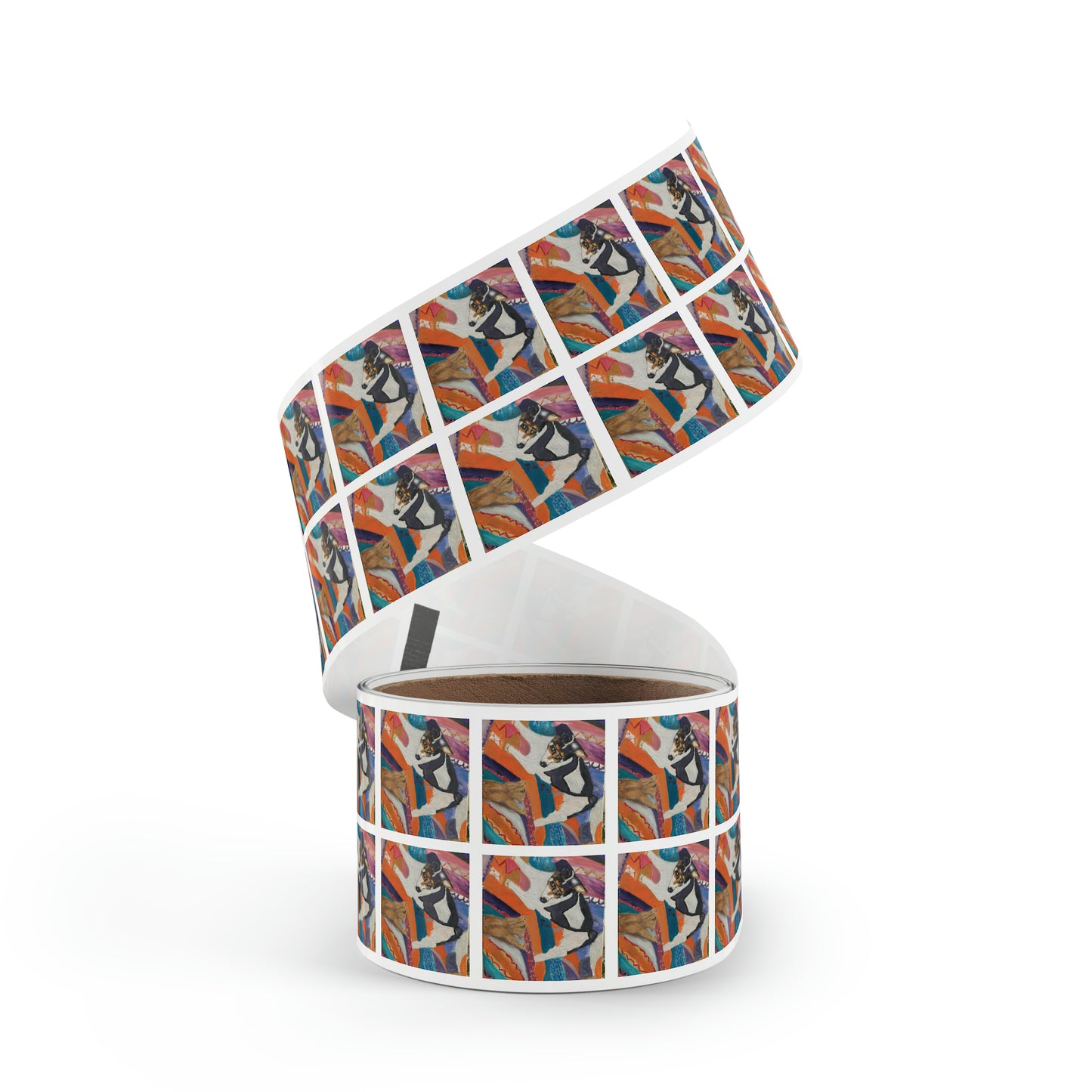 Square Sticker Label Rolls