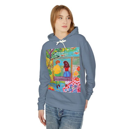 Unisex Lightweight Hooded Sweatshirt