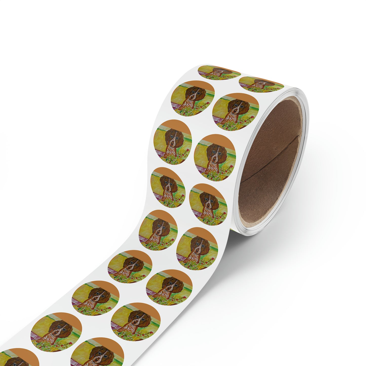 Round Sticker Label Rolls