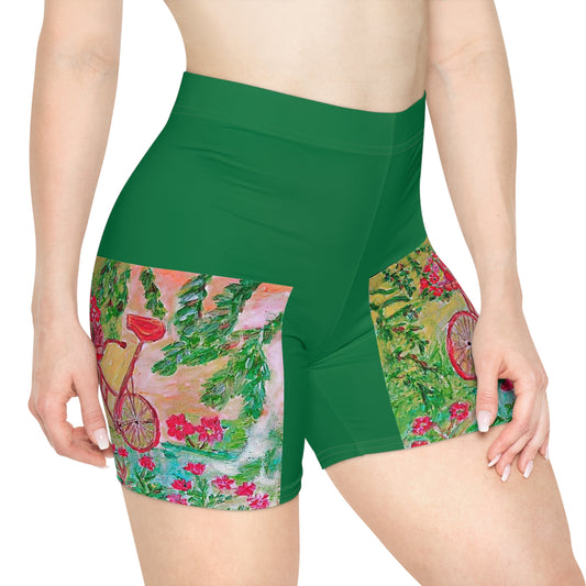 Women's Biker Shorts (AOP)