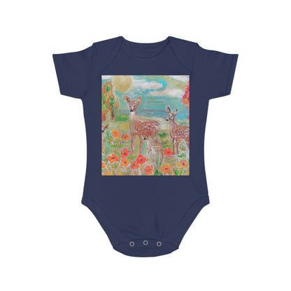 Short Sleeve Baby Bodysuit