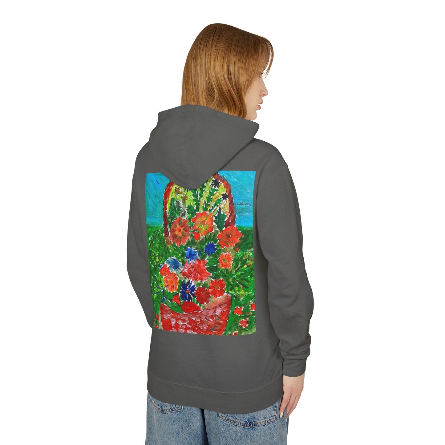 Unisex Lightweight Hooded Sweatshirt