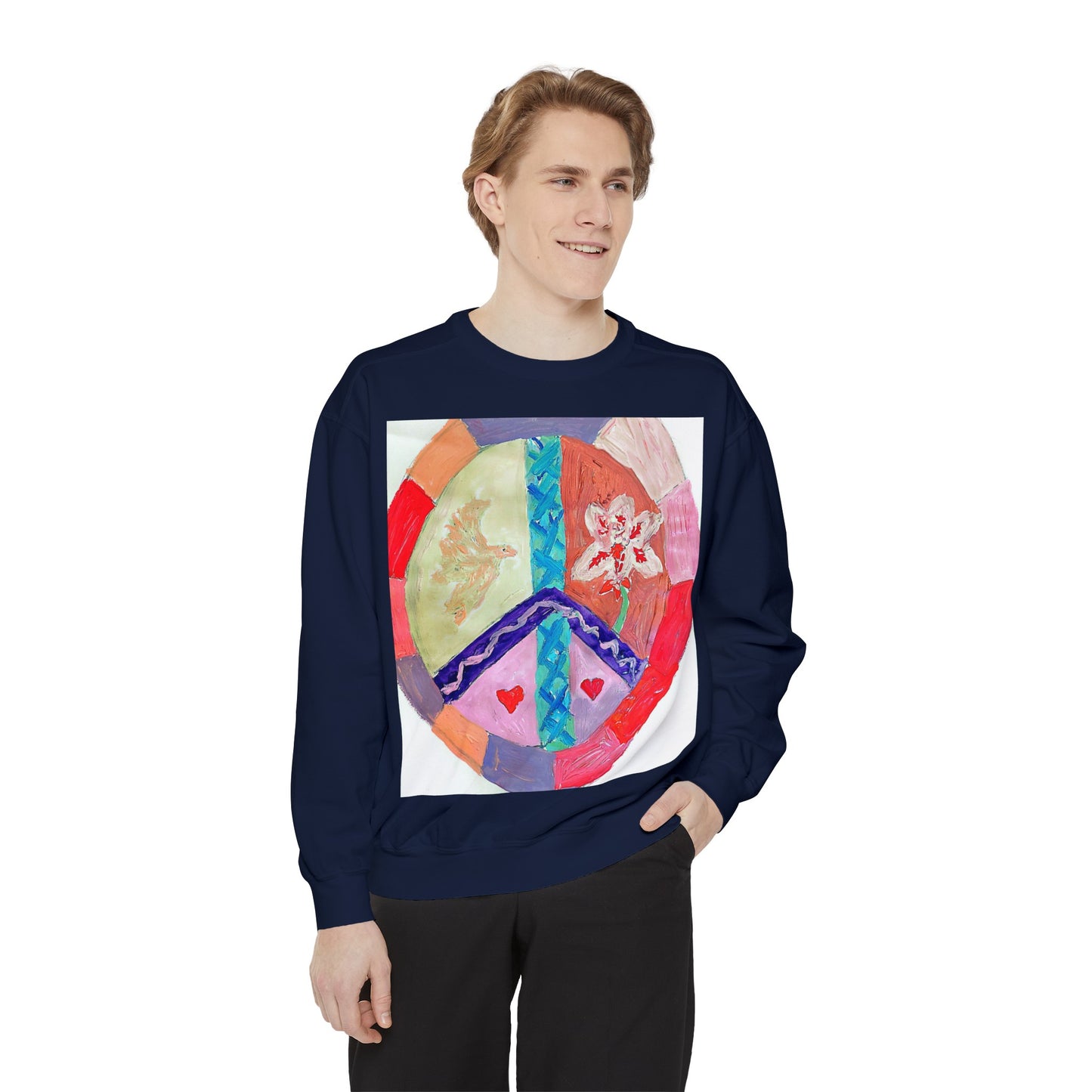 Unisex Garment-Dyed Sweatshirt