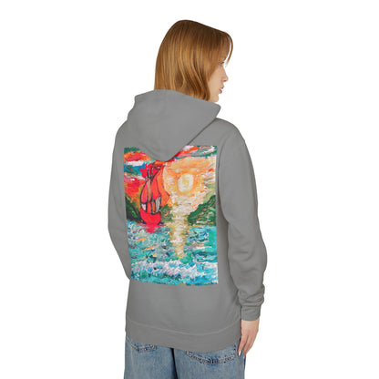 Unisex Lightweight Hooded Sweatshirt