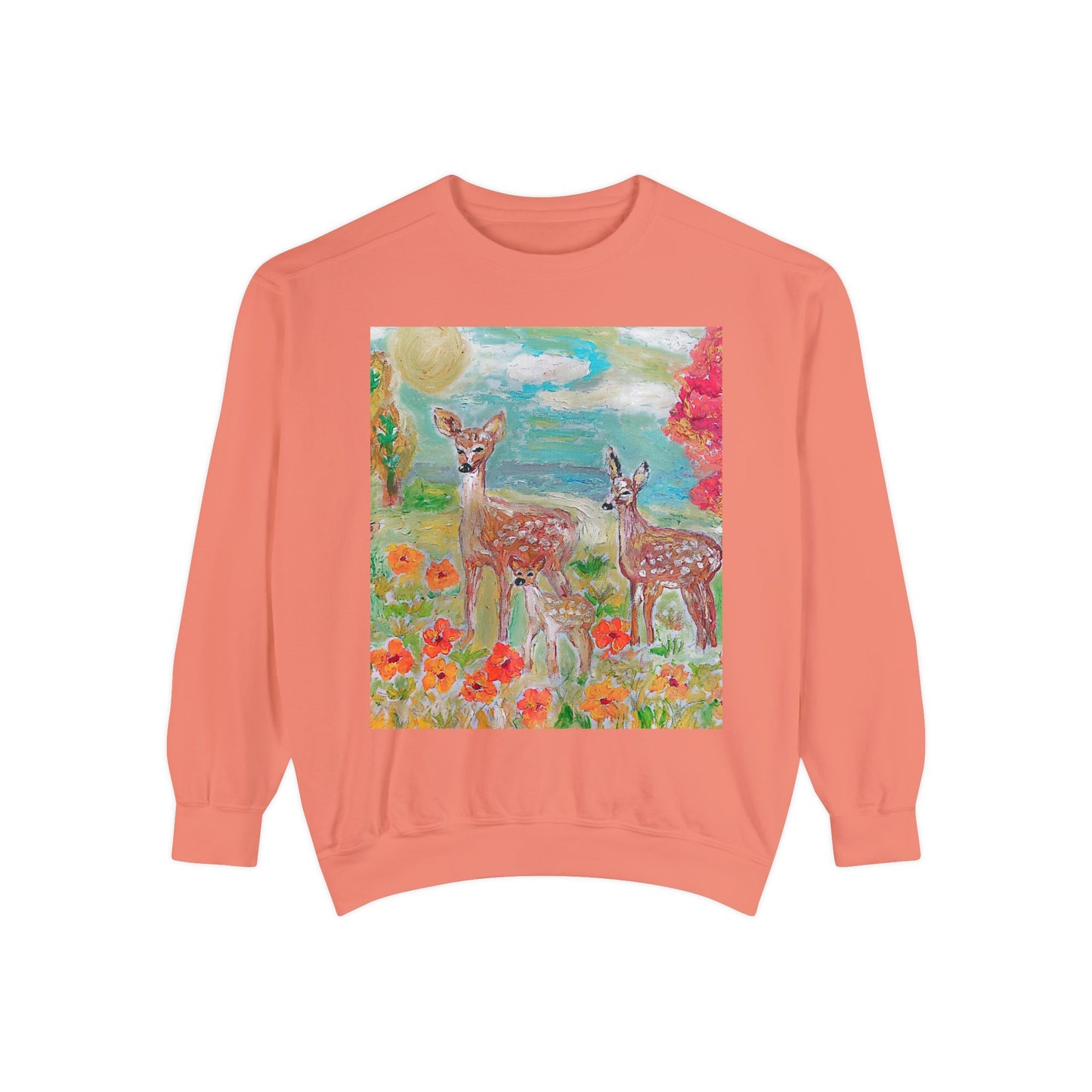 Unisex Garment-Dyed Sweatshirt