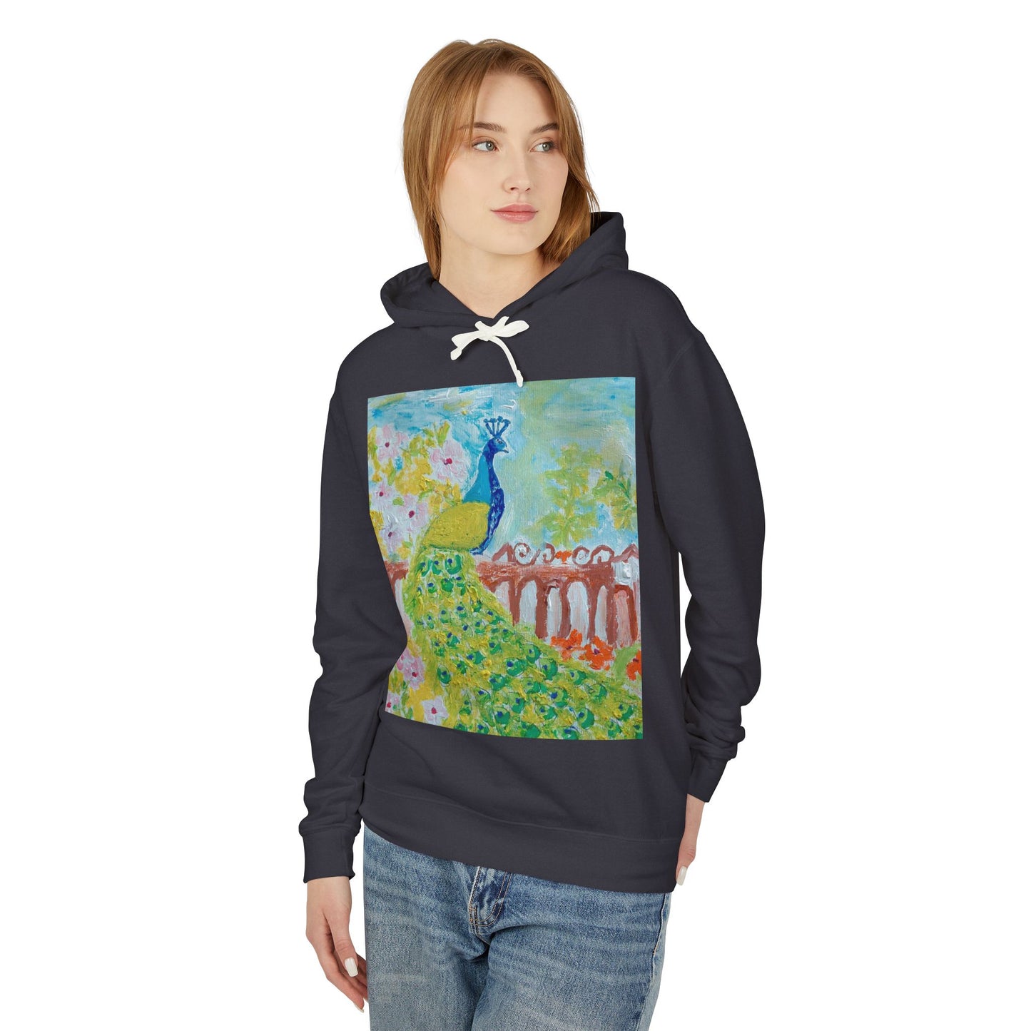 Unisex Lightweight Hooded Sweatshirt