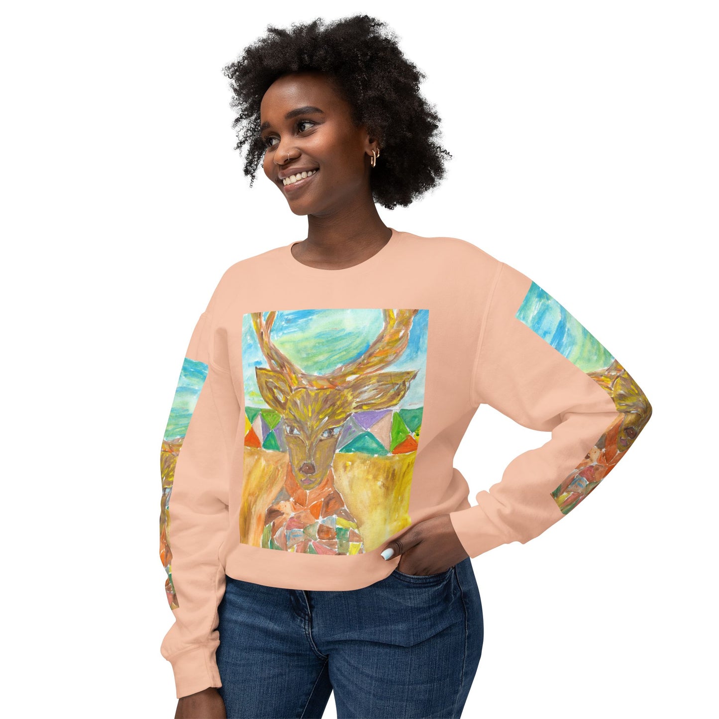 Unisex Lightweight Crewneck Sweatshirt