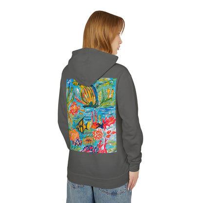 Unisex Lightweight Hooded Sweatshirt