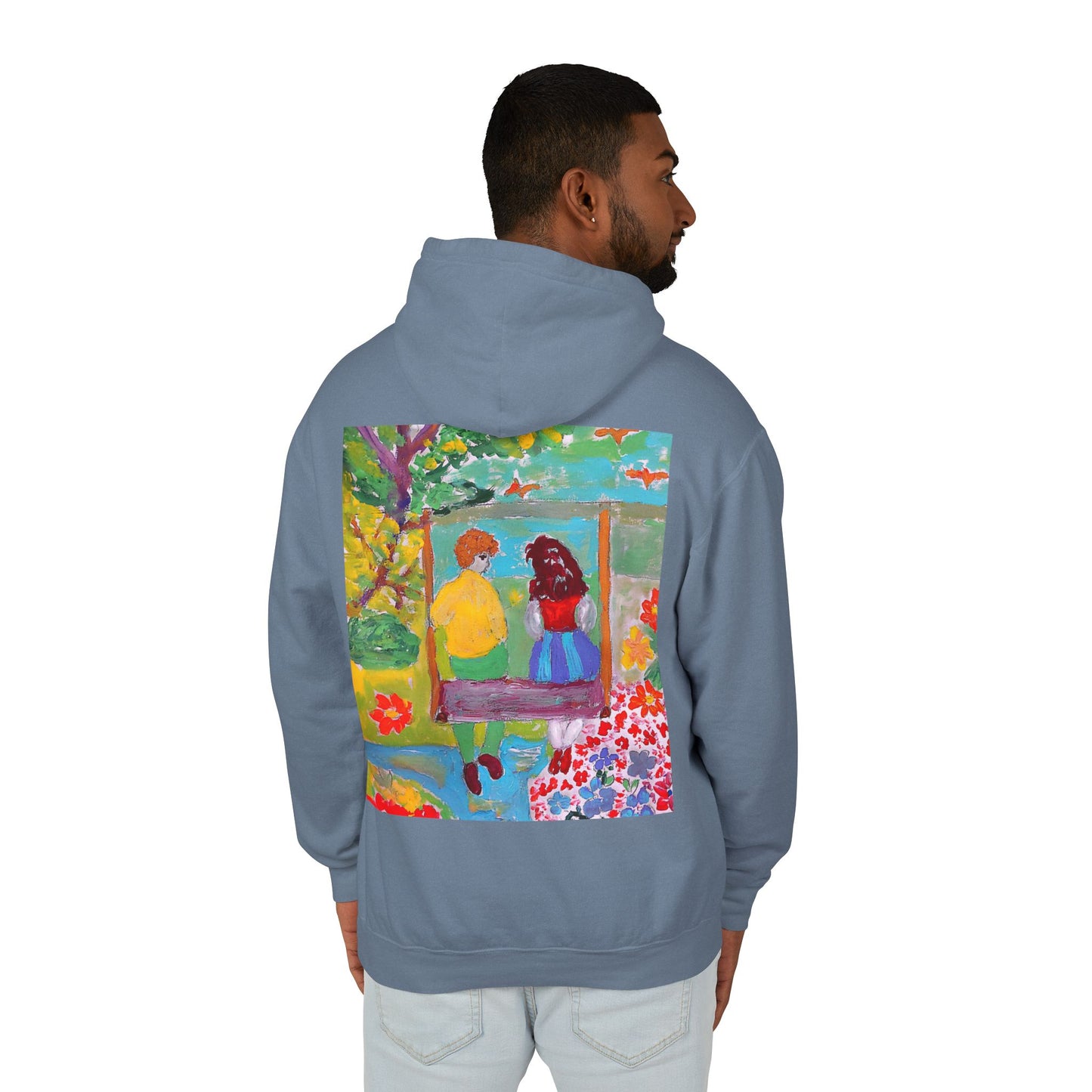 Unisex Lightweight Hooded Sweatshirt