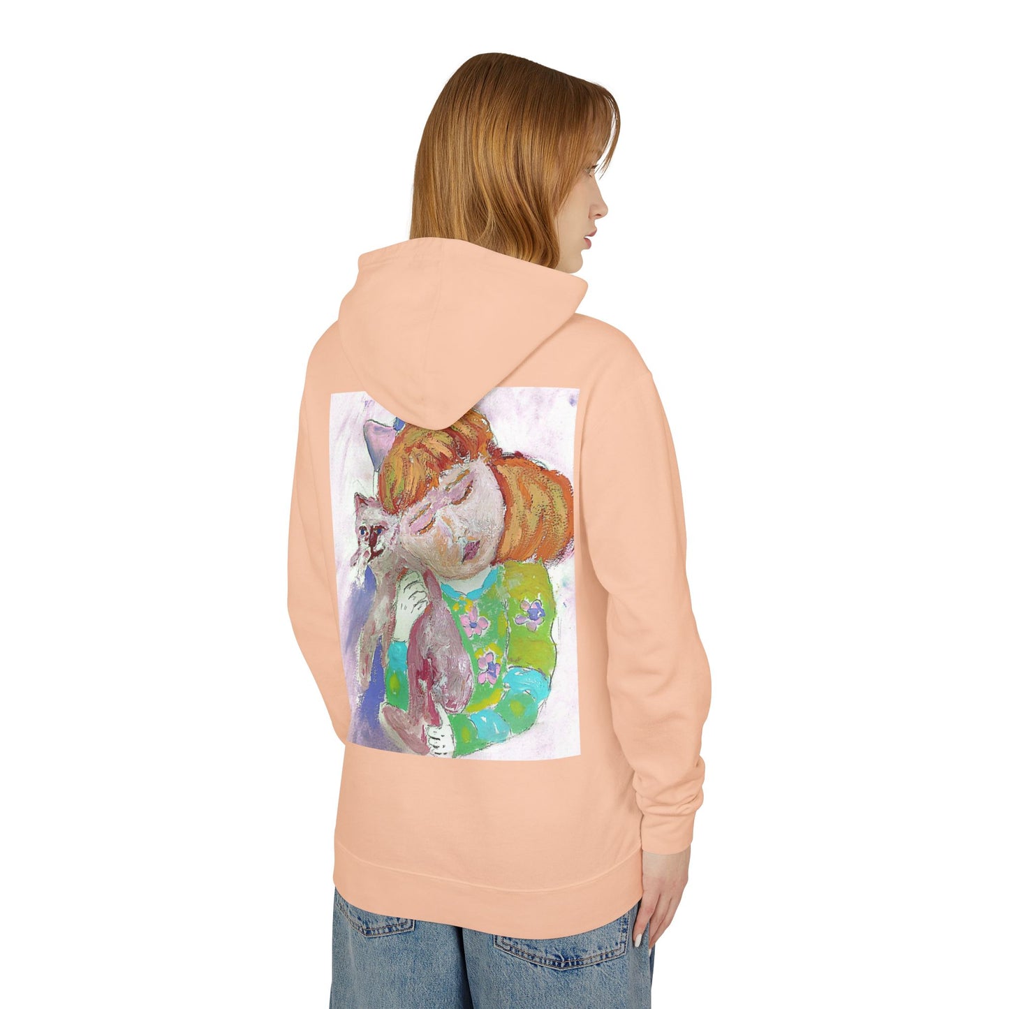 Unisex Lightweight Hooded Sweatshirt