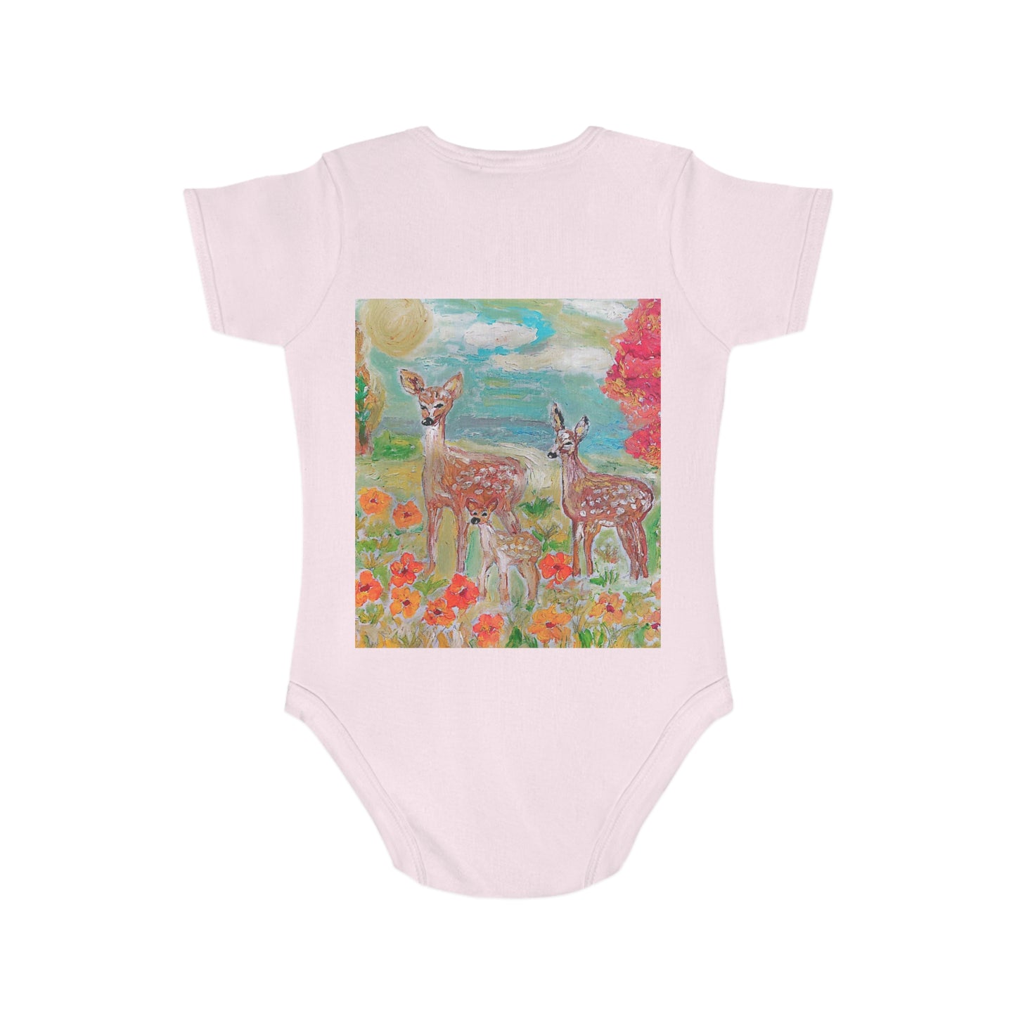 Short Sleeve Baby Bodysuit