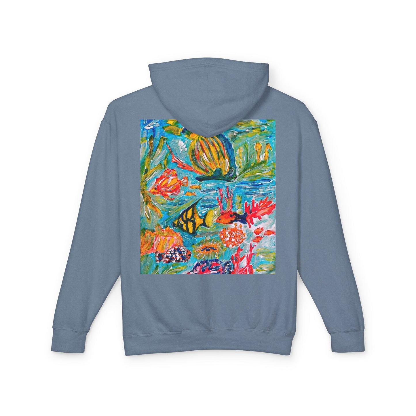 Unisex Lightweight Hooded Sweatshirt