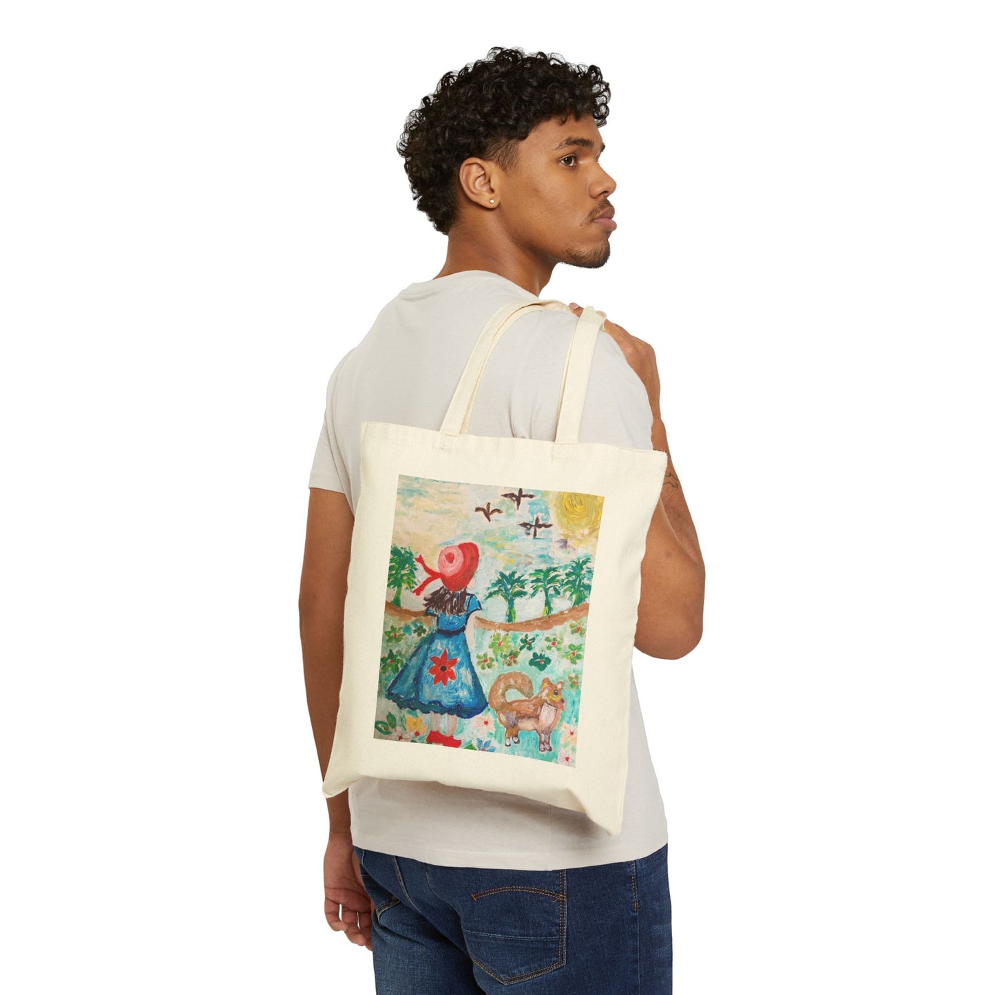 Cotton Canvas Tote Bag