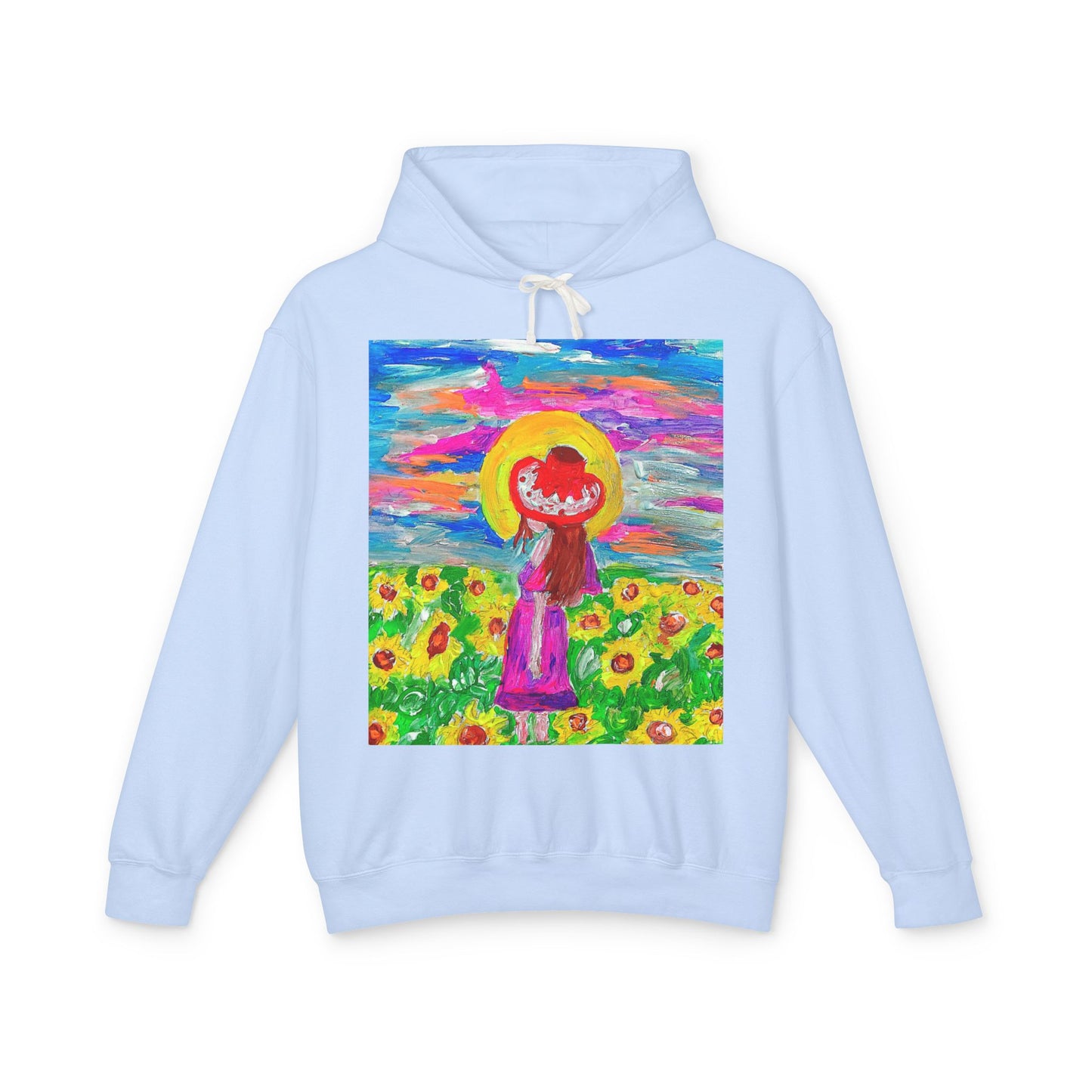 Unisex Lightweight Hooded Sweatshirt