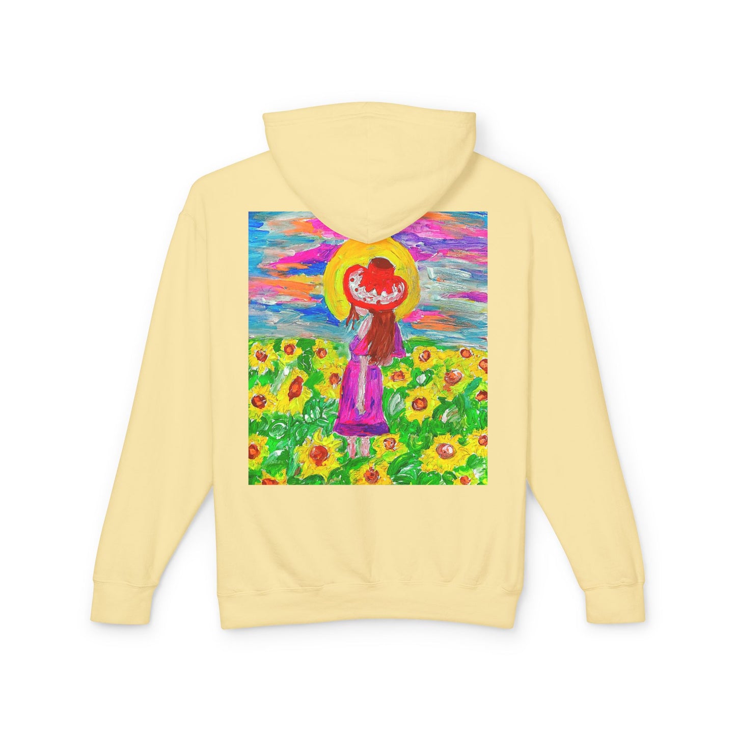 Unisex Lightweight Hooded Sweatshirt