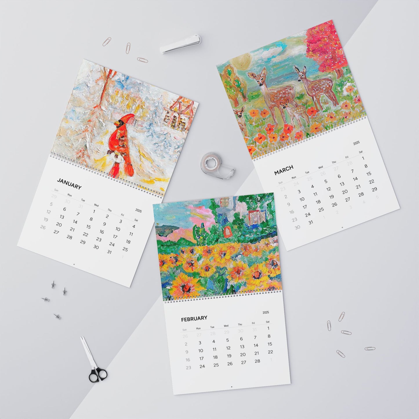 Wall Calendars (2025)