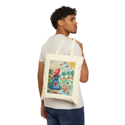 Cotton Canvas Tote Bag