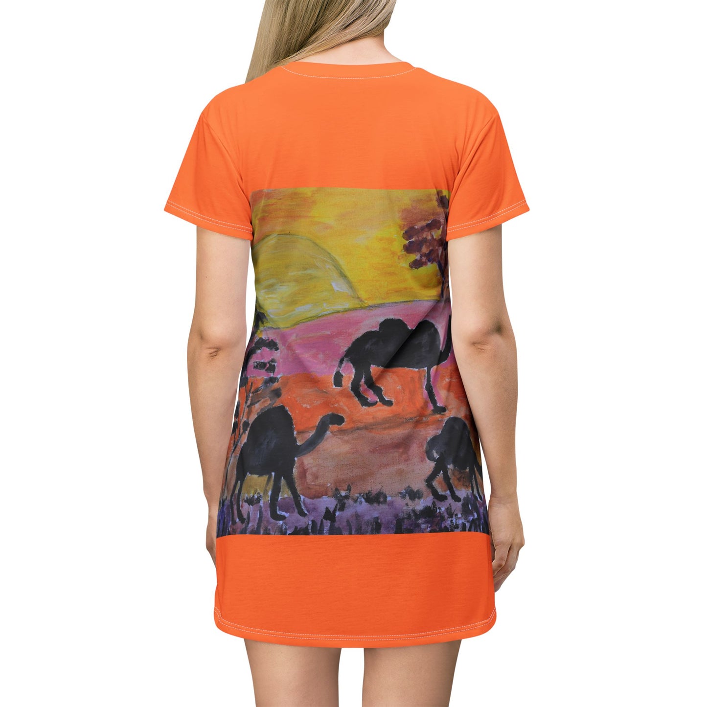 T-Shirt Dress (AOP)