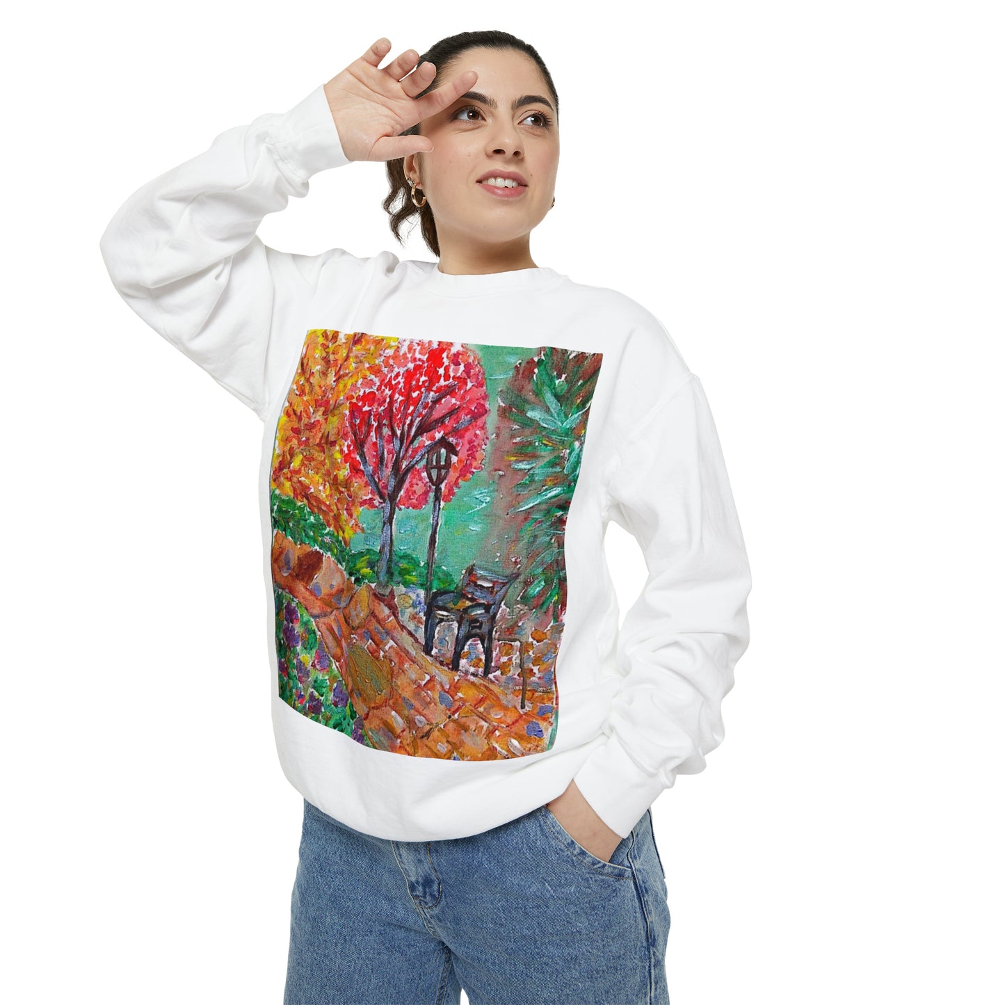 Unisex Garment-Dyed Sweatshirt