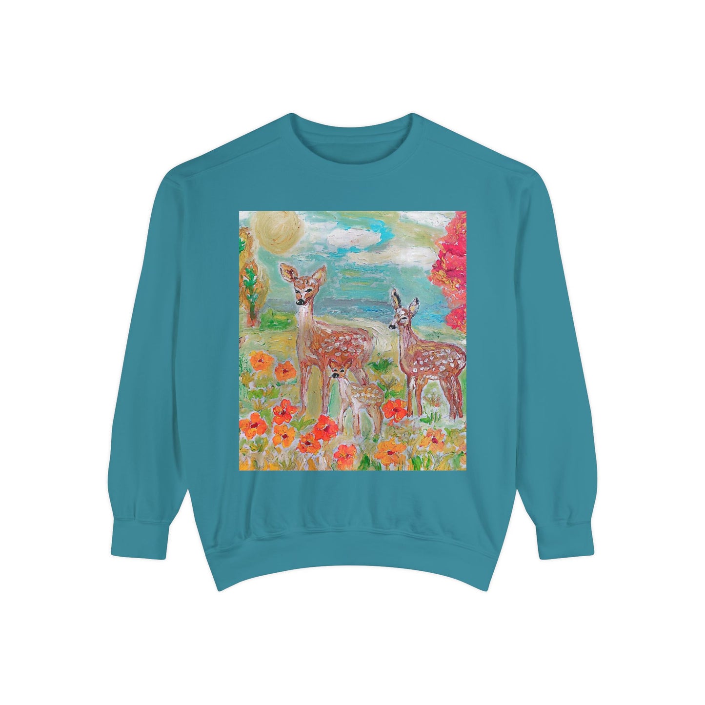 Unisex Garment-Dyed Sweatshirt