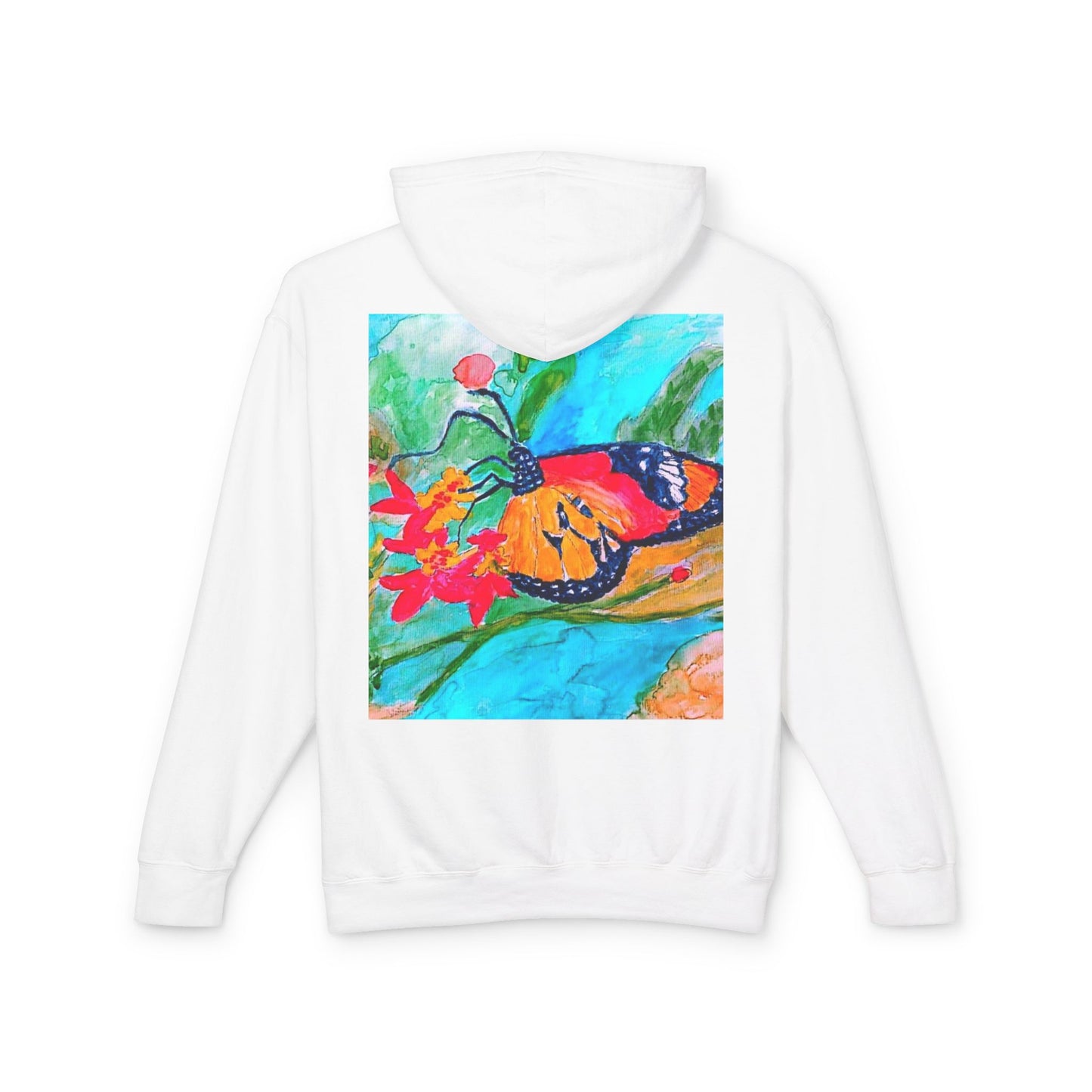 Unisex Lightweight Hooded Sweatshirt