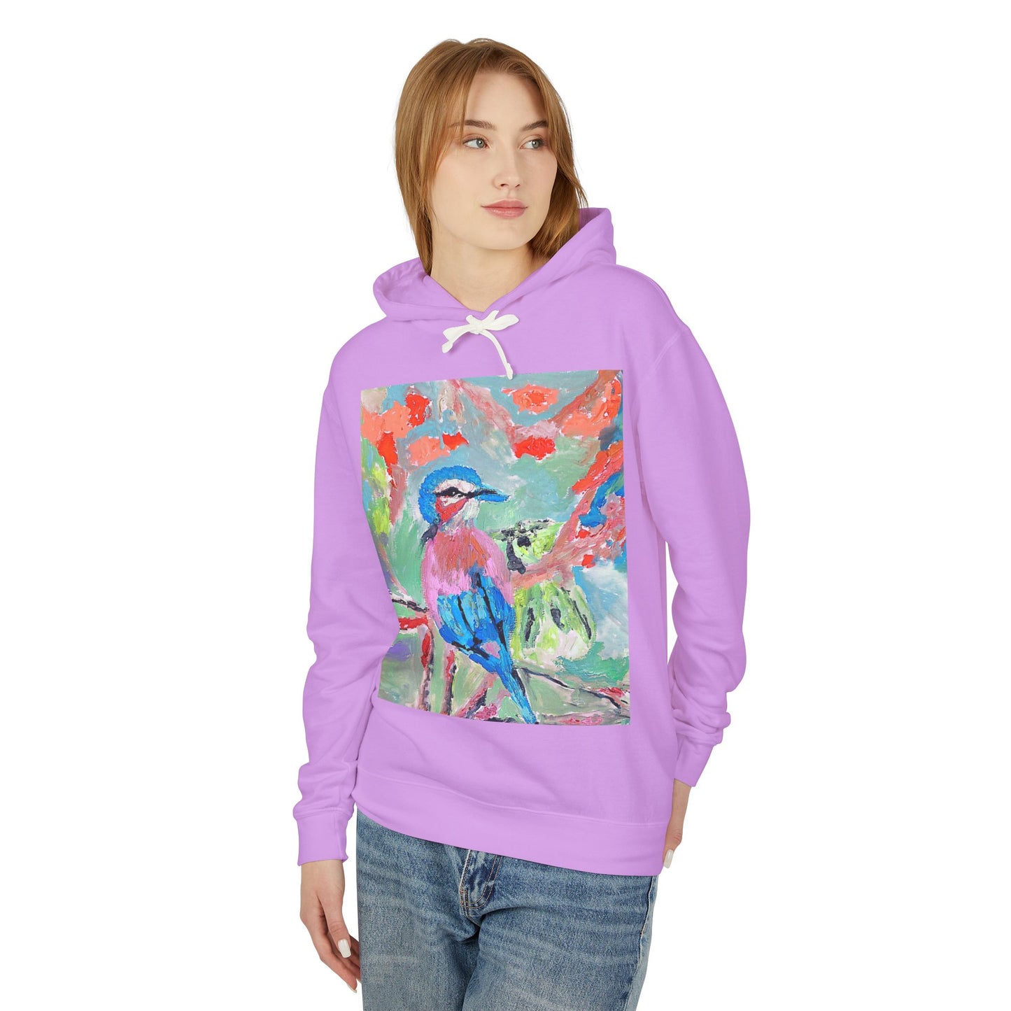 Unisex Lightweight Hooded Sweatshirt