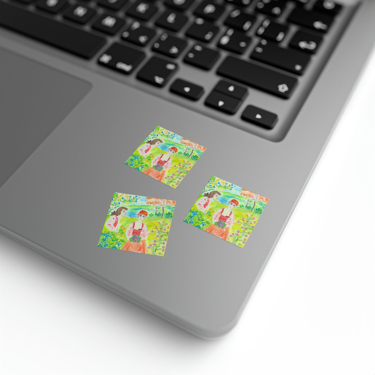 Square Sticker Label Rolls