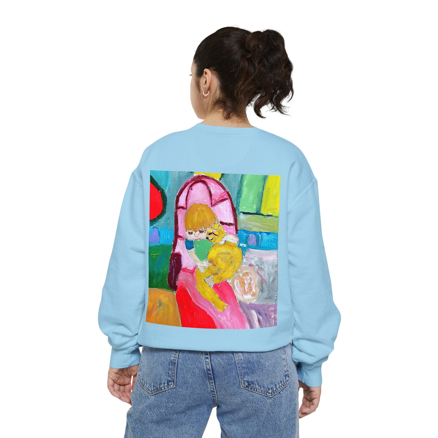 Unisex Garment-Dyed Sweatshirt