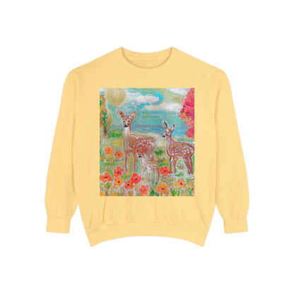 Unisex Garment-Dyed Sweatshirt