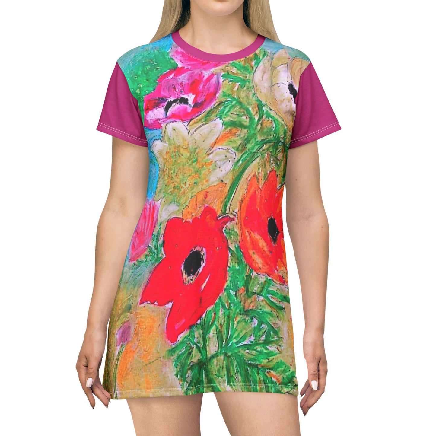 T-Shirt Dress (AOP)