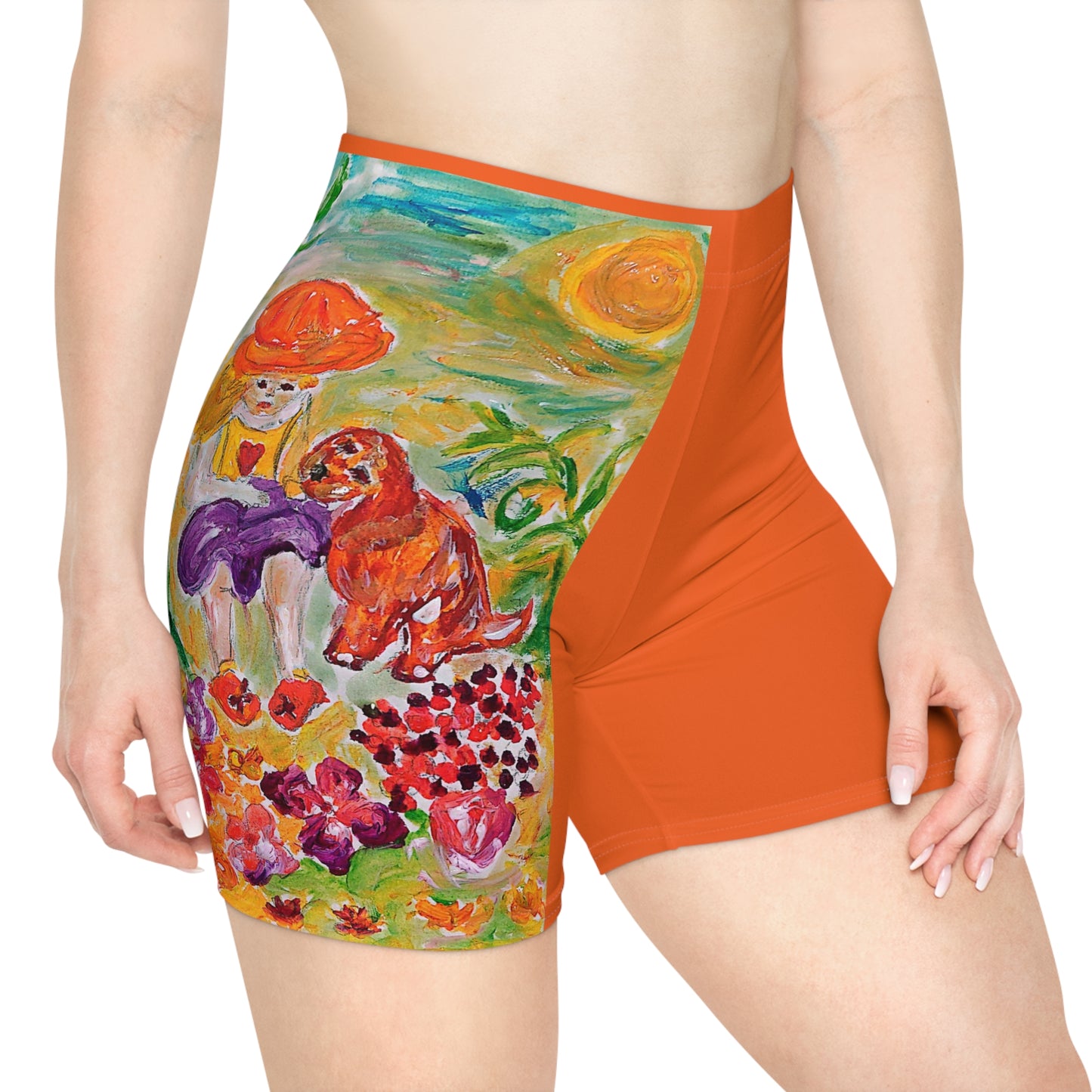 Women's Biker Shorts (AOP)