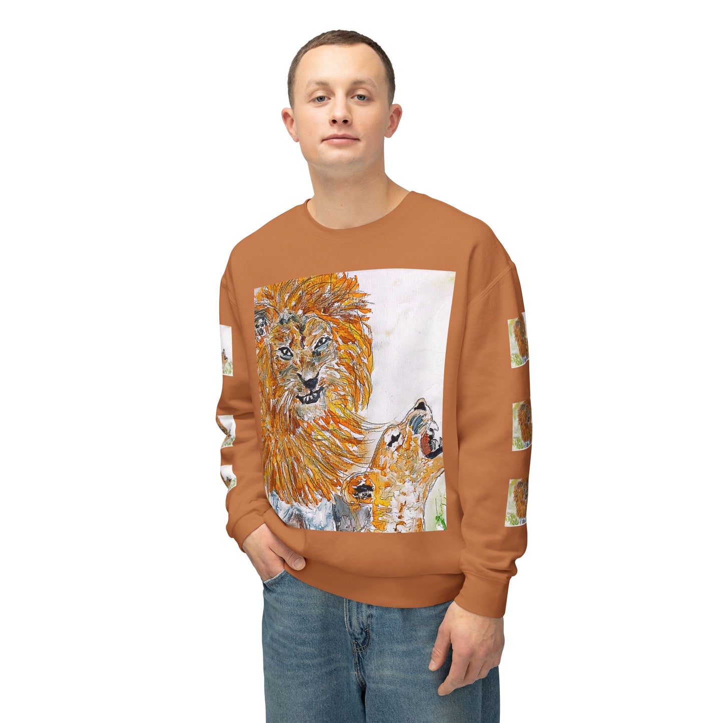 Unisex Lightweight Crewneck Sweatshirt