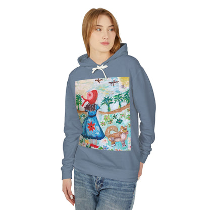 Unisex Lightweight Hooded Sweatshirt