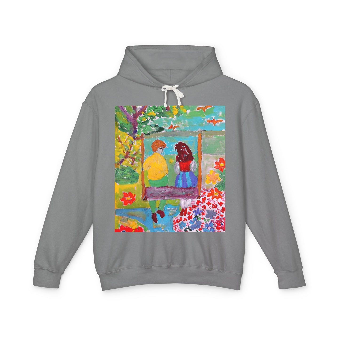 Unisex Lightweight Hooded Sweatshirt