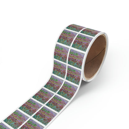 Square Sticker Label Rolls