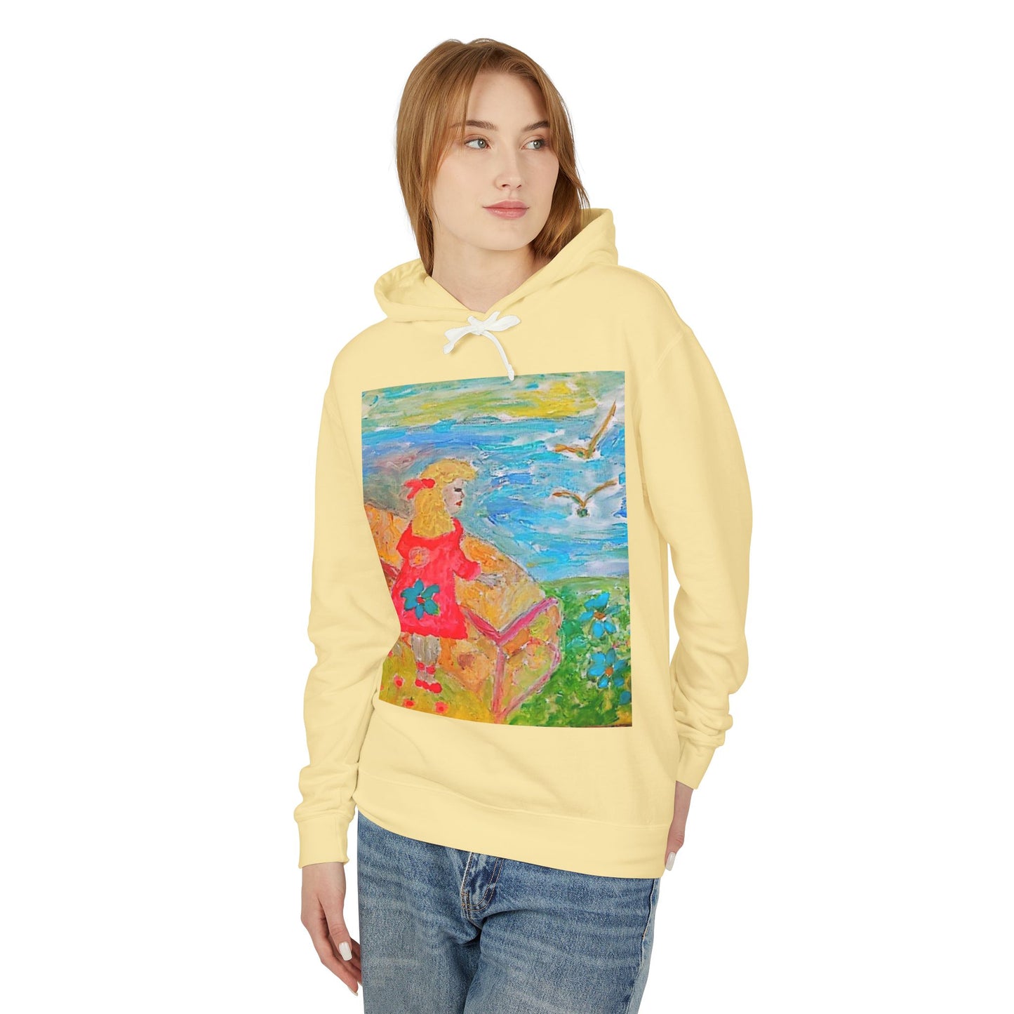 Unisex Lightweight Hooded Sweatshirt