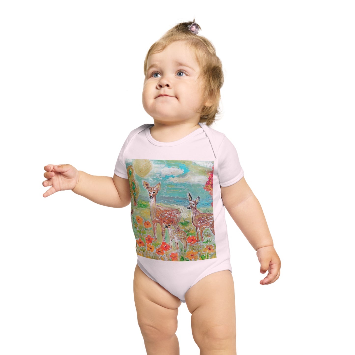 Short Sleeve Baby Bodysuit