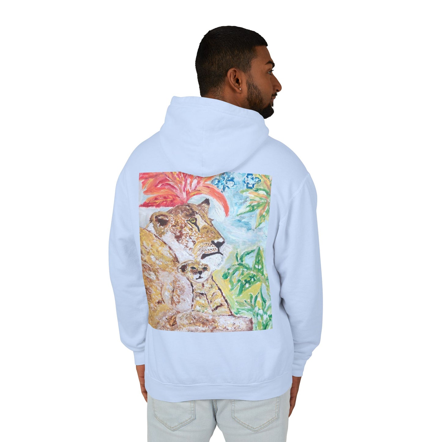 Unisex Lightweight Hooded Sweatshirt