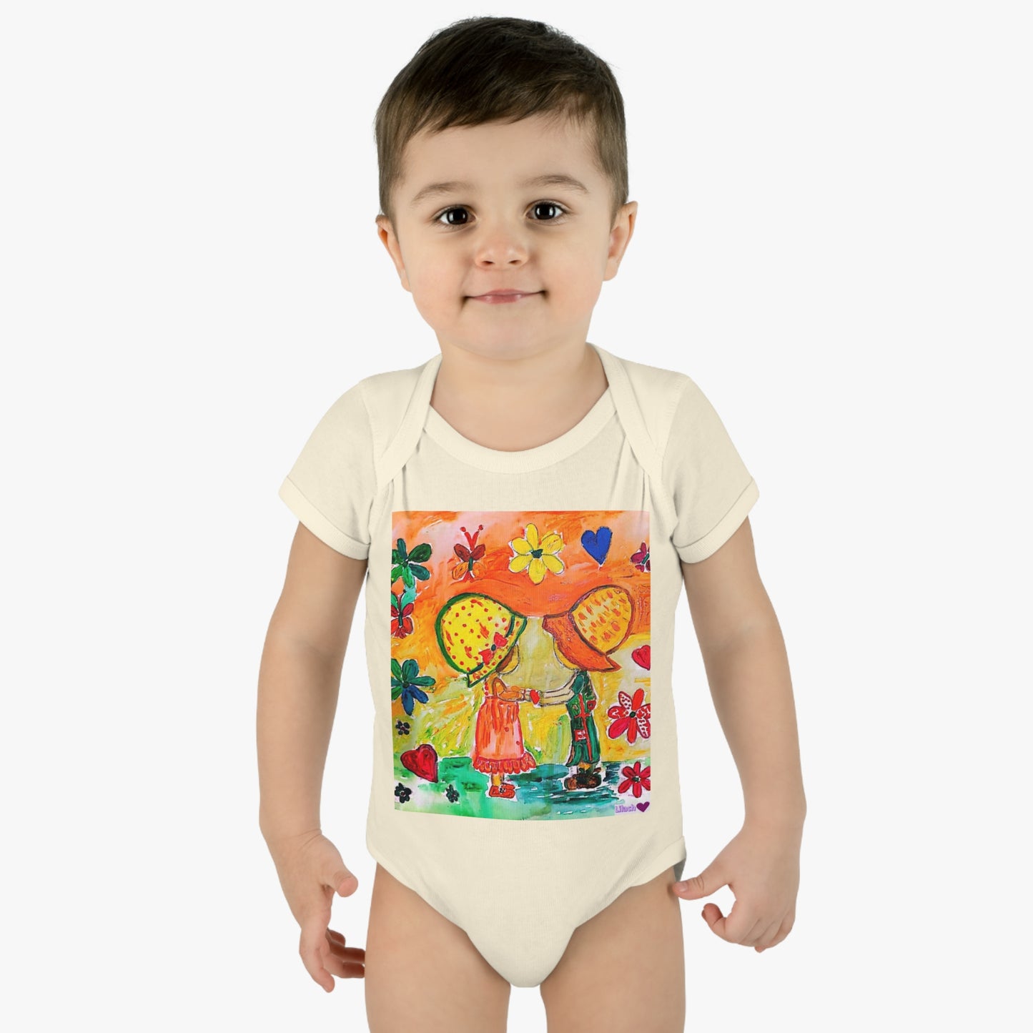 Infant Baby Rib Bodysuit