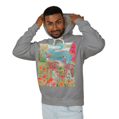 Unisex Lightweight Hooded Sweatshirt