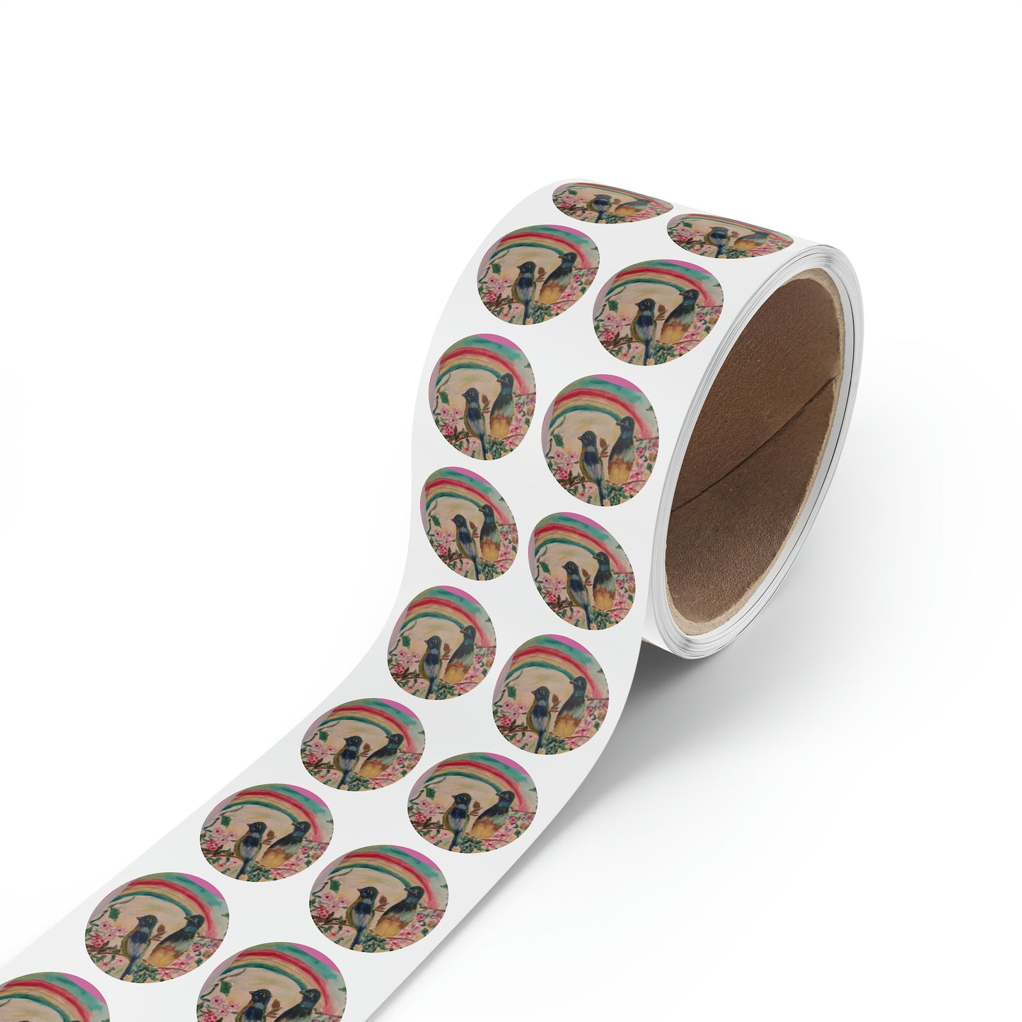 Round Sticker Label Rolls