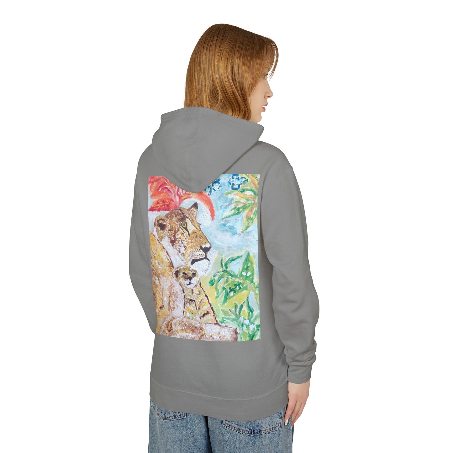 Unisex Lightweight Hooded Sweatshirt