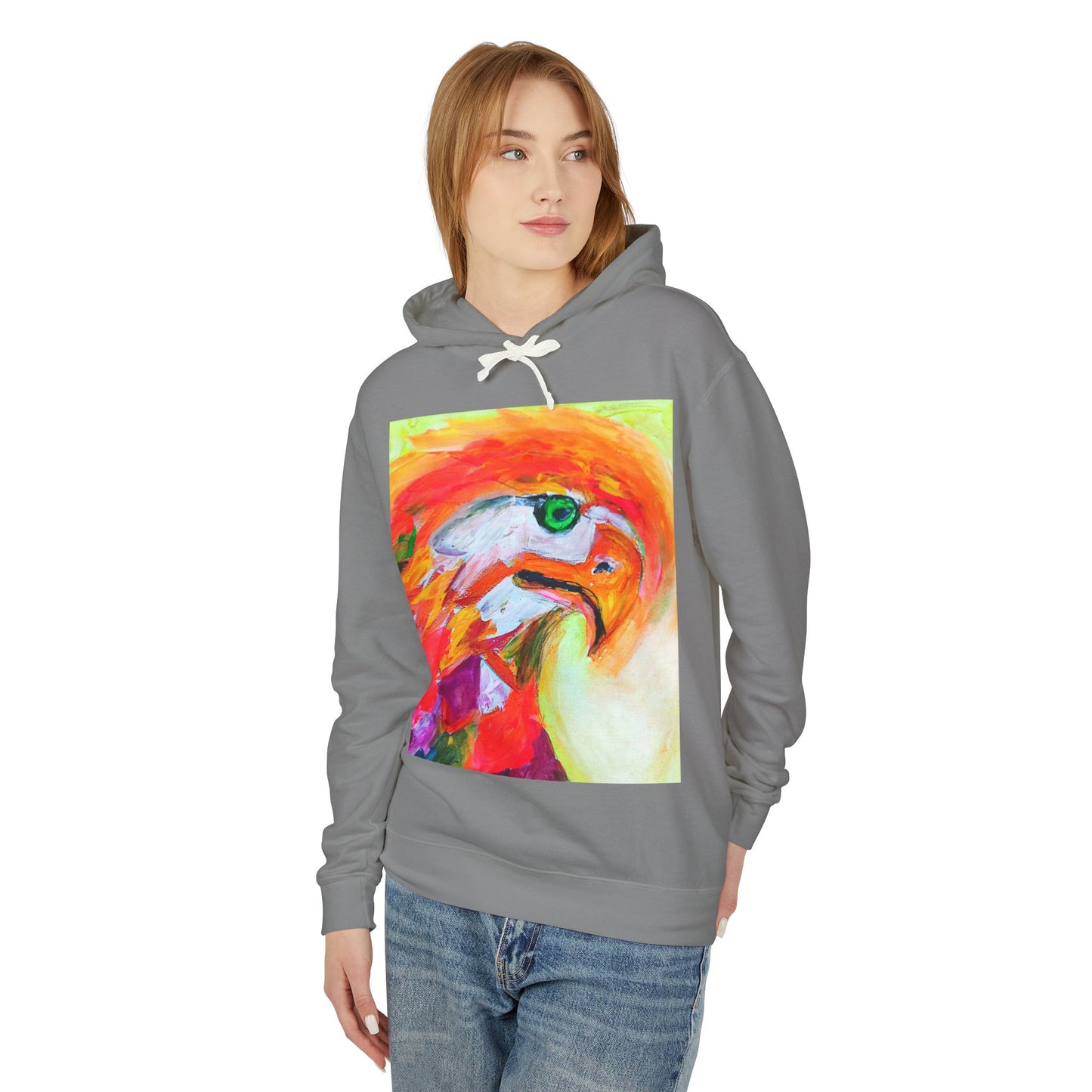 Unisex Lightweight Hooded Sweatshirt